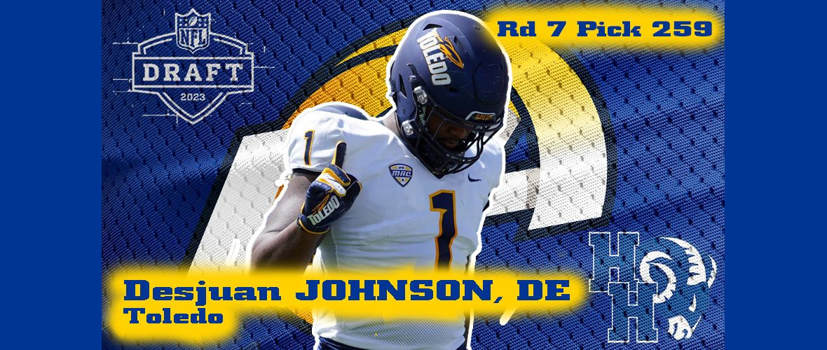 Draft 2023 – Pick #14: Desjuan Johnson, DE, Toledo
