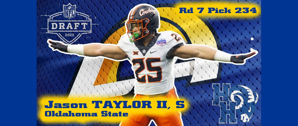 Draft 2023 – Pick #13: Jason Taylor II, S, Oklahoma State
