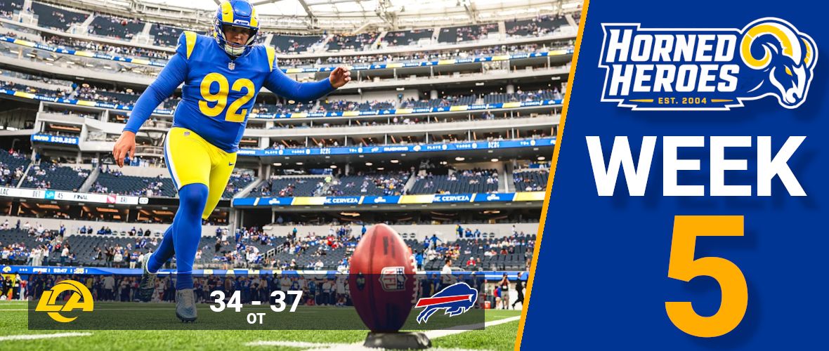 Josh Allen ha la meglio sui Rams in overtime
